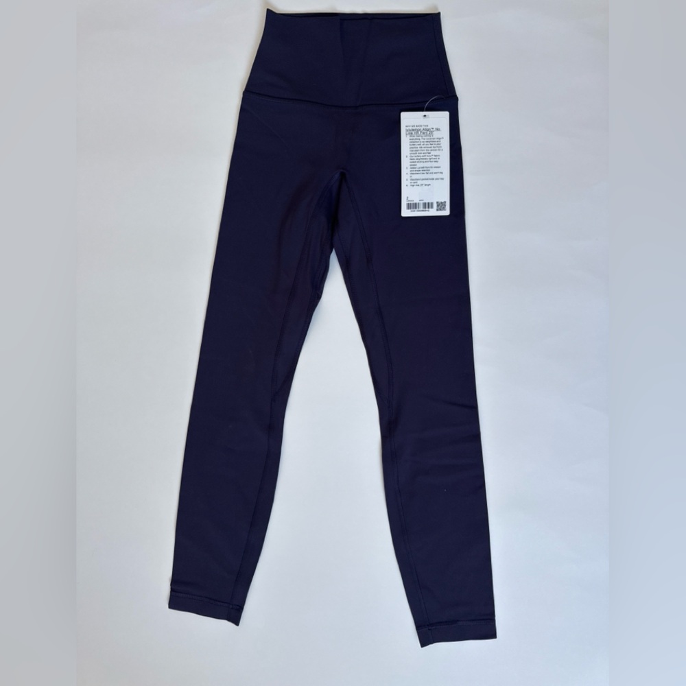 Lululemon Align No Line HR 25” Dark Purple Size 2 NWT